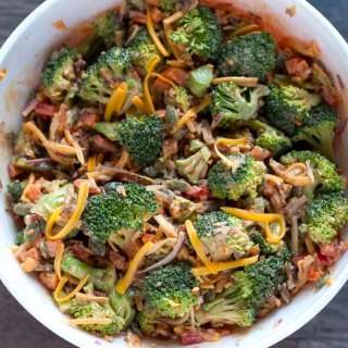 Broccoli Crunch Salad with Bacon