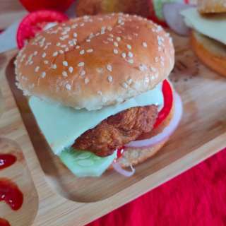 Pumpkin Patty Burger