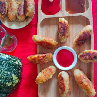 Pumpkin Potato Cutlets