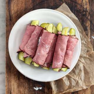 Cream Cheese Pickle Roll-Ups