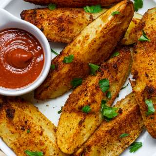 Air Fryer Potato Wedges