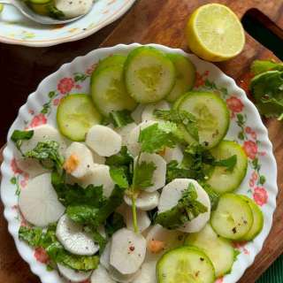 Cucumber Radish Salad