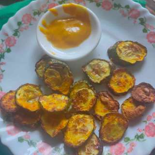 Air Fryer Cucumber Chips