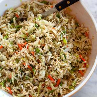 Spicy Top Ramen Noodle Salad