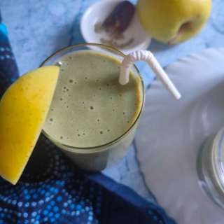 Best Green Apple Smoothie Recipe- No Yogurt