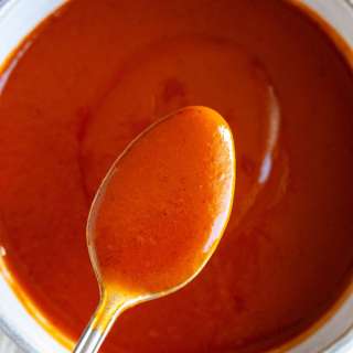 Restaurant Style Enchilada Sauce from a Can