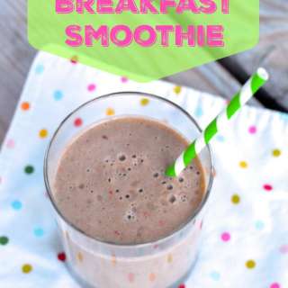 Raspberry Delight Breakfast Smoothie