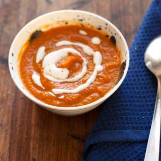 Spicy Roasted Carrot Soup