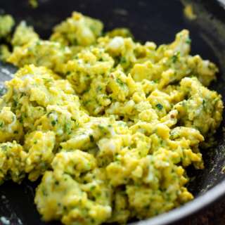 Chimichurri Scrambled Eggs