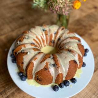 Blueberry Lemon Bundt Cake