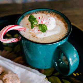 Peppermint Mexican Hot Chocolate