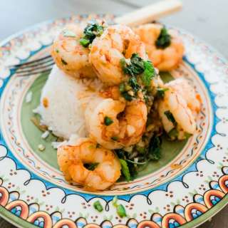 Mexican-Style Shrimp Scampi