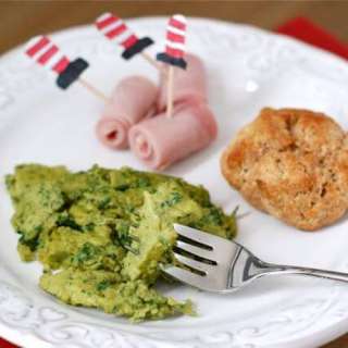 Green Eggs and Ham With Kale (or Spinach)
