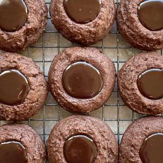 Nutella Thumbprint Cookies