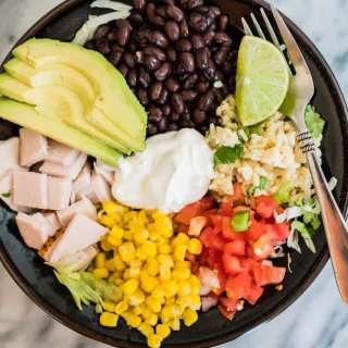 Turkey Burrito Bowls
