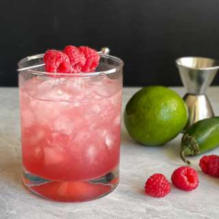 Jalapeño raspberry bramble