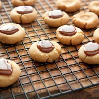 Cajeta Thumbprint Cookies