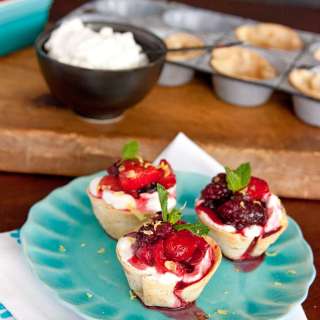 Buñuelo Berry Muffin Cups