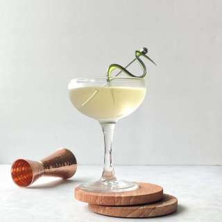 Green Tea Saketini: a Green Tea Cocktail