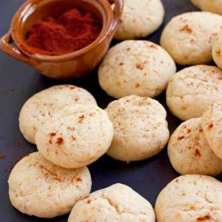 Pine Nut Cookies with Ground Chile