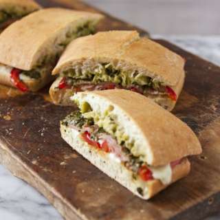Smoked Ham and Chimichurri Panini