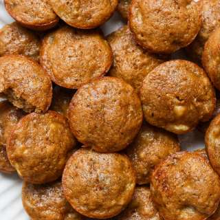 Mini Banana Muffins