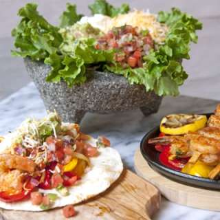 Sizzling Shrimp Fajitas