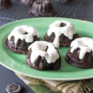 Chocolate-Stout Mini Bundt Cakes