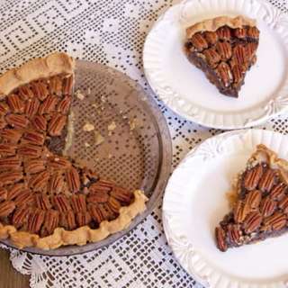 Mexican Chocolate Kahlua Pecan Pie