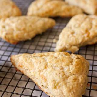 Cheddar and Green Chile Scones