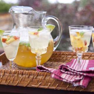 Tequila-Infused Peach Sangria