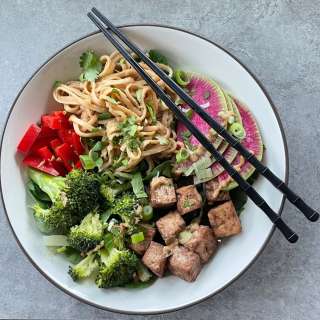 Swimming Rama Tofu Bowl