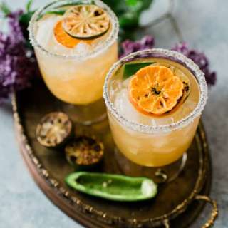 Charred Citrus and Jalapeño Margarita