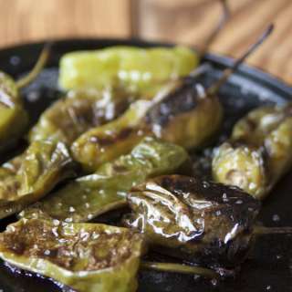 Chiles Toreados (Padron Peppers with Soy Sauce)