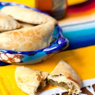 Hatch Green Chile and Cheese Empanadas