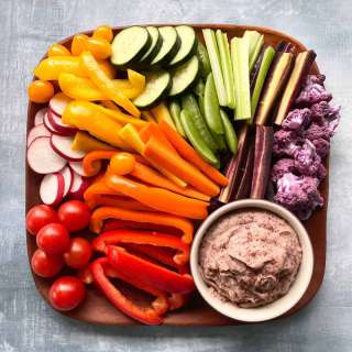 Rainbow Veggie Tray