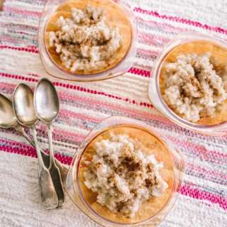 Cinnamon Horchata Rice Pudding