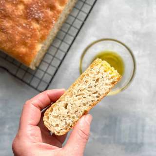 Black Pepper Focaccia
