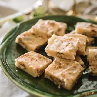 Butter Pecan Bourbon Fudge