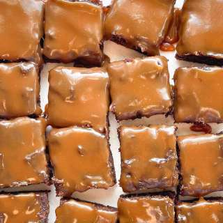 Salted Caramel Brownies