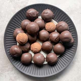 Easy Coffee Truffles