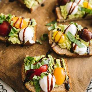 Caprese Avocado Toast