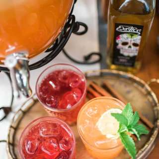 Spiked Cantaloupe Agua Fresca and Hibiscus-Cinnamon Agua