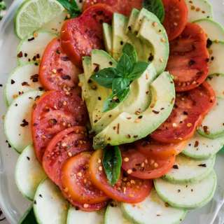 Garden Squash and Tomato Salad