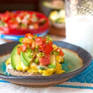 Southwest Breakfast Pizzas