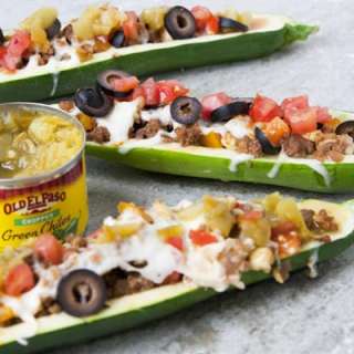 Picadillo Zucchini Boats
