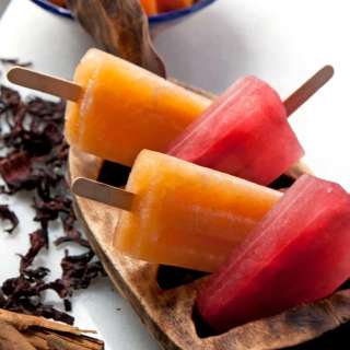 Paletas de Jamaica y Canela + Paletas de Melón
