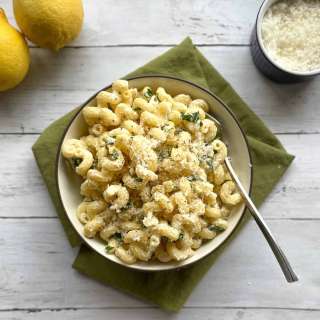 One Pot Pasta with Ricotta and Lemon