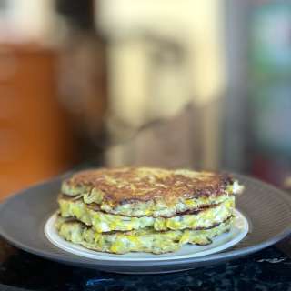 Fried Patty Pan Squash Patties