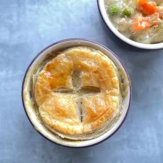Turkey Pot Pie with Puff Pastry
